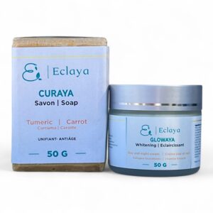 Duo Éclat Anti-Taches – Curaya & Glowaya | Soin Unifiant et Illuminant Naturel