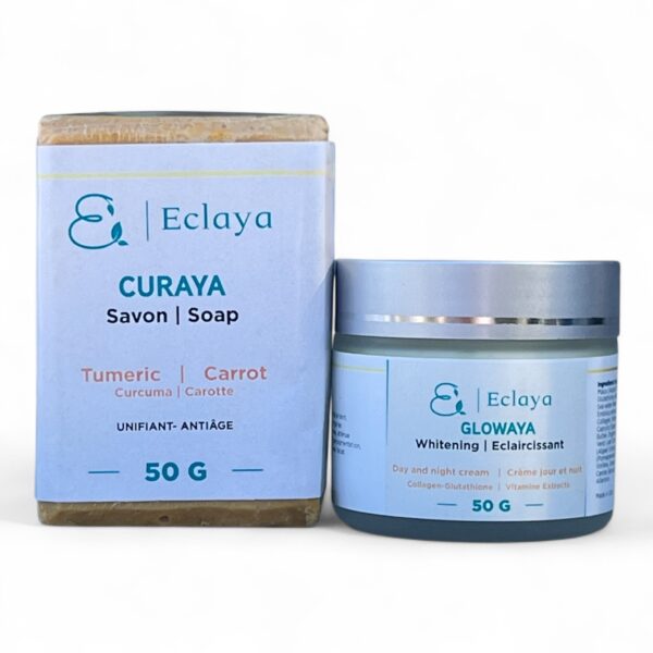 Duo Éclat Anti-Taches – Curaya & Glowaya | Soin Unifiant et Illuminant Naturel